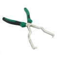 thumbnail image 3 of 2Pcs Filter Caliper/ Line Petrol Clip Pipe Pliers,Electrical Disconnect Pliers,Automotive Hose Disconnect Tools,1 x Large opening tubing pliers 1 x small opening tubing pliers 9 inches,Green, 3 of 7
