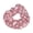 Dusty Pink, variant on Doomiva Girls Kids Sparkle Sequins Hairband Ruffled Scrunchie Elastic Ponytail Holder Fashion Purple One Size