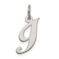 thumbnail image 1 of 925 Sterling Silver Dainty Letter I Initial Name Monogram Necklace Charm Pendant, 1 of 8