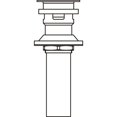 thumbnail image 1 of Delta 33W576 Push Pop-Up Assembly, 1 of 2