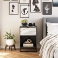 thumbnail image 2 of Ameriwood Home Monterey Nightstand, Waves with Graphite, 2 of 8