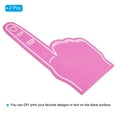 thumbnail image 3 of Giant Foam Finger 18 Inch EVA Number 1 DIY Blank Foam Hand, Pink, 2 Pack, 3 of 5