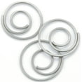 thumbnail image 2 of Metal Spiral Clips .75" 25/Pkg-Pewter, 2 of 2