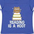thumbnail image 4 of Inktastic Reading Is A Hoot Librarian Gift Girls Toddler T-Shirt, 4 of 5