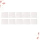 thumbnail image 3 of 10pcs Almohadillas cuadradas de cartón para cajas de pasteles Almohadillas de papel con base de pastel para presentar pasteles Bandeja para cupcakes Alfombrillas para mousse (8 pulgadas, blanco), 3 of 5