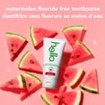 thumbnail image 3 of hello Fresh Watermelon Fluoride Free Kids Toothpaste, 119 g Tube, 3 of 5