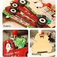 thumbnail image 4 of Matsuzay Decoración navideña, colgante de Navidad, diseño bonito, adorno de pared exquisito, accesorio de bricolaje de larga duración, Kits de decoración para fiestas P-Z02, 4 of 6