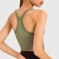 thumbnail image 1 of Padded Yoga Bra, U Neckline Nylon Polyurethane Shockproof Sports Bra Athletic Chest Pad For Running ANGGREK Otros, 1 of 6