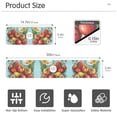 thumbnail image 3 of Yayeee Faucet Mat for Kitchen Sink 14.7" Diatomite Long Splash Guard Pad, Orange Floral Tomatoes, 3 of 7