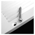 thumbnail image 3 of 30'' x 25'' [Duct Opening] Flat Stamped Steel Return Air Grille - Sidewall and Ceiling - HVAC Vent Duct Cover - White [Outer Dimensions: 31.75''w X 26.75''h], 3 of 5