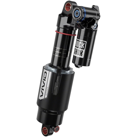 RockShox Vivid Ultimate RC2T Rear Shock - 230 x 62.5 mm, Vivid Air, 3 Tokens, Reb25/Comp34, L/O4, Std, 10x20, C1,