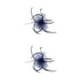 thumbnail image 3 of pitrice 1/2/3/5 Maille Fascinator Femmes Coiffe Prom Maquillage Nuptiale Scène Réglable Performance Photo Coiffe Fille Bande de Cheveux Bleu Marine 2PCS, 3 of 6