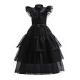 thumbnail image 3 of Conjunto de collar con corona para niños, accesorios de vestir negros iguales a los de la ropa de cosplay, 3 of 6