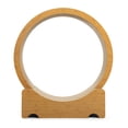 thumbnail image 4 of Cat Exercise Wheel, Wood Cat Treadmill with Lock, Silent Casters, Cat Running Wheel for Indoors Kitties, Double-Sided Corrugated Cardboard, Natural, 4 of 8