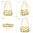 thumbnail image 2 of Ryvnso Cute Carrot Womens Chain Shoulder Bag Tote Handbags Clutch Hobo Purse with Zipper for Travel, 2 of 7