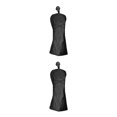 thumbnail image 3 of Ruiboury Sleek Waterproof for Golf Head Cover for Fairway Driver Club Enhanced Performance Black No. 5 2Set, 3 of 6