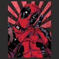 thumbnail image 2 of Women's Marvel Deadpool Heart You  Graphic Tee Black Medium, 2 of 4