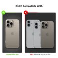 thumbnail image 2 of Encased Kickstand Case for iPhone 16 Pro Max (Compatible with MagSafe) 360° Magnetic Rotating Ring Stand (Black), 2 of 8