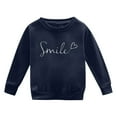 thumbnail image 4 of PMVFHDE Liquidation Chandail en Molleton pour Enfants Automne et Hiver à Manches Longues Mode Imprimé Col Rond Chandail à Capuchon pour Garçons et Filles Plus Chaud Chandail à Capuchon Manteau Col Bénitier Chandails en Molleton pour Fille, Marine, 4-5 Ans, 4 of 4
