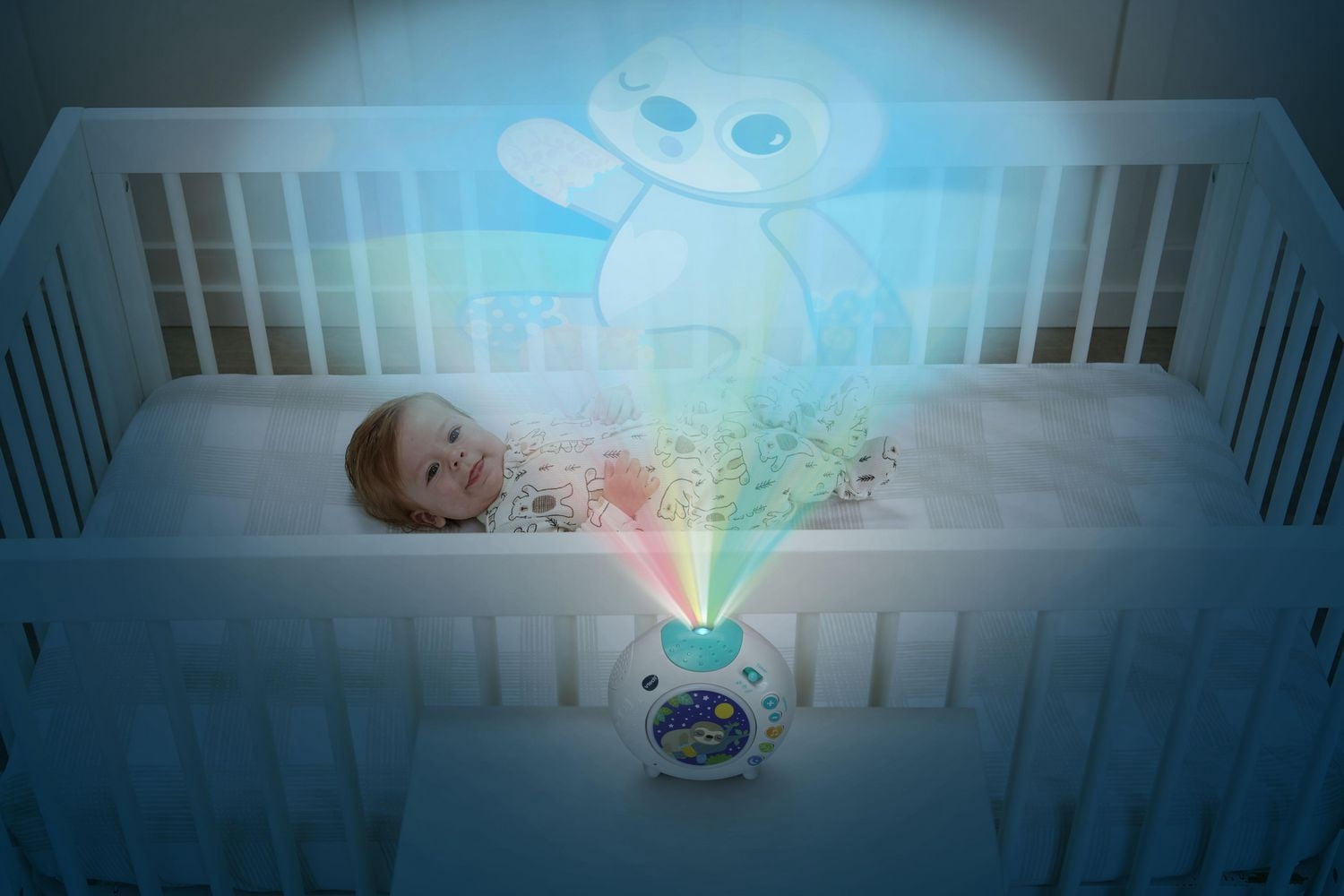 VTech Soothing Slumbers Sloth Projector™ - Baby Sleep Soother & Night Light - English Version
