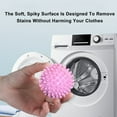 thumbnail image 7 of Darzheoy Reusable Dryer Balls Laundry Wash Dryer Balls Anti-Static Fabric Softener Laundry Washing Ball, 1 Pack, 7 of 7