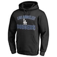 thumbnail image 2 of Men's Black Los Angeles Dodgers Team Victory Arch Pullover Hoodie, 2 of 3
