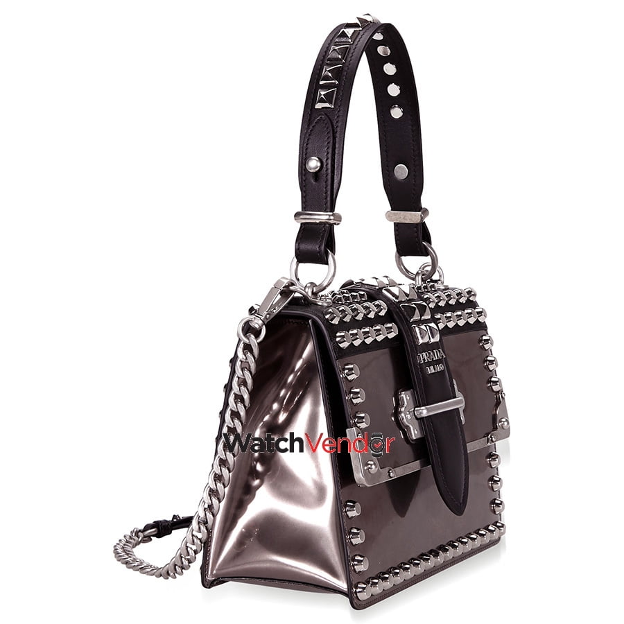 prada cahier studded bag