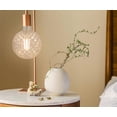 thumbnail image 3 of Bombillas LED decorativas vintage HeeHom de 40 vatios, bombilla LED Edison de filamento de 4 W con burbuja especial, luz cálida extragrande de 2700 K, casquillo E26 regulable, paquete de 1, 3 of 7