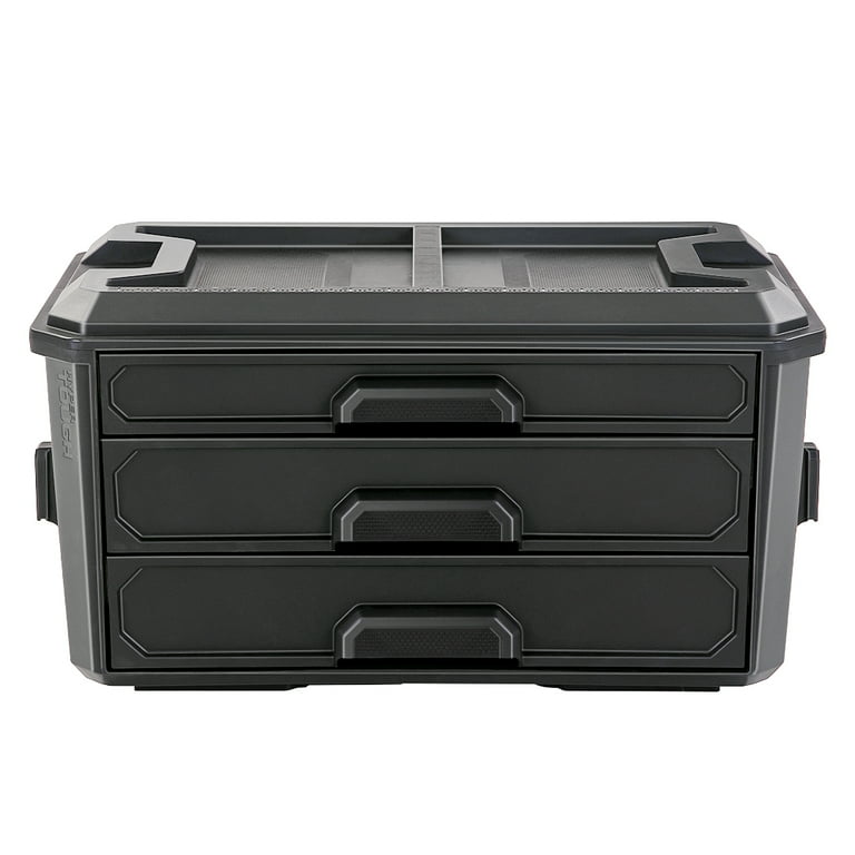 Free Shipping! Hyper Tough Hyper Stack 3 Drawer Tool Storage Box