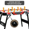thumbnail image 3 of RayChee Foldable Powered Air Hockey Table, 48” Mid-Size Indoor Hockey Table Sports Gaming Set Digital LED Scoreboard for Adults and Kids, Home Game Room, Easy Setup (Red), 3 of 8