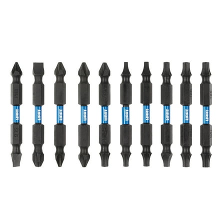 HART 10-Piece Double Ended Impact Drive Bit Set