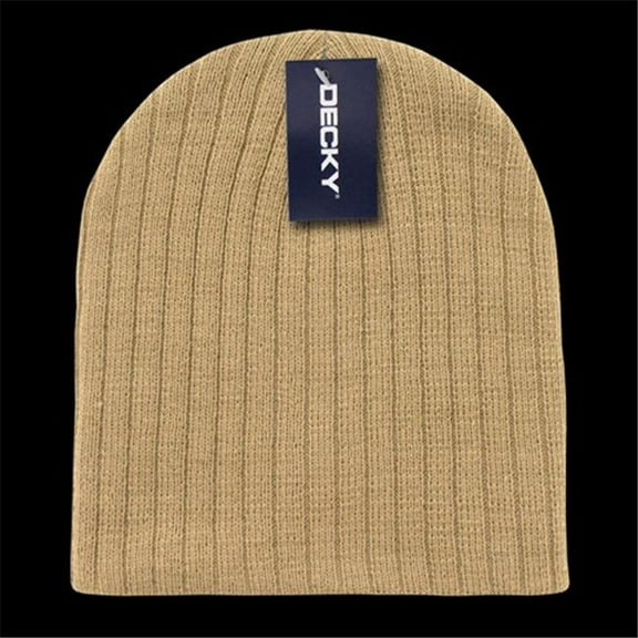 Cable Beanies, Khaki