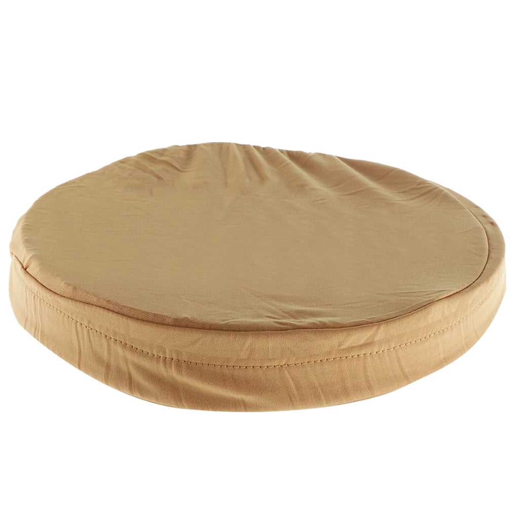 1 Piece Round Bar Stool Covers Cloth Slipcover Elastic Barstool