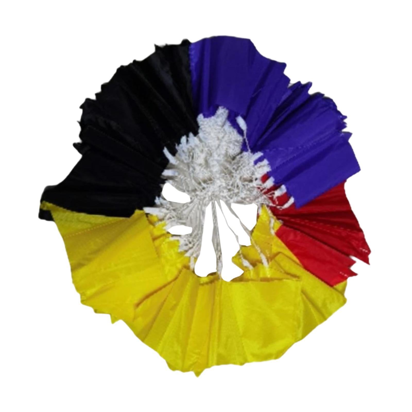 Baoblaze 3D Fly Kite Multicolor Outdoor Sports Folding Flying Toy Novelty Leisure Sports 32holes 512cm