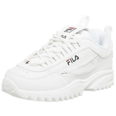 Fila Disruptor II Sneaker(Little Kid) 5.5 WHT/PCT/RED