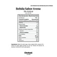 thumbnail image 2 of Bebida de avena Chobani Zero Sugar 1.53 L, 2 of 5