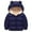 29Dark Blue, variant on Hicidod Toddler Fleece Jacket Hooded Long Sleeved Winter Warm Down Coats Cute Printed Lined Fleece Padded Puffer Jackets