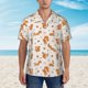 thumbnail image 2 of Balery Cute Squirrel Fall Camisas hawaianas de manga corta para hombre, camisas playeras de corte holgado, camisas de vacaciones con botones,Large, 2 of 7