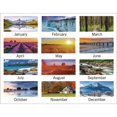 thumbnail image 3 of 2025 AT-A-GLANCE® Panoramic Landscape Monthly Desk Pad, 21-3/4" x 17", Scenic, January 2025 To December 2025, 89802, 3 of 6