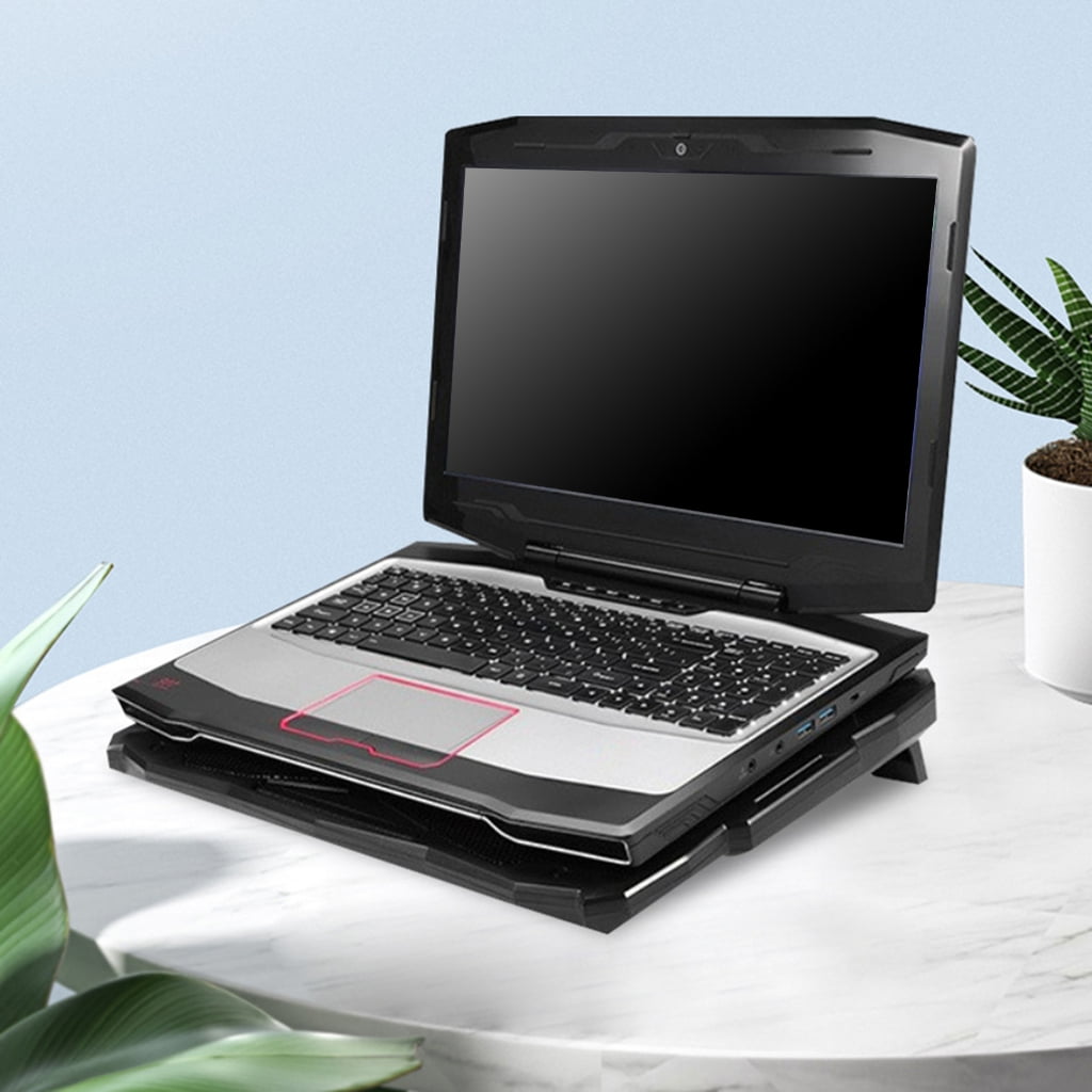 Zeiwohndc Gaming Laptop Coolers Laptop Fan Cooling Stand Quiet Cooling Fan for Laptop