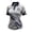 Gray, variant on Women's Short Sleeve Pickleball Shirts Collared Tennis Golf Polo Shirts Quick Dry Breathable Athletic Workout Tee Tops