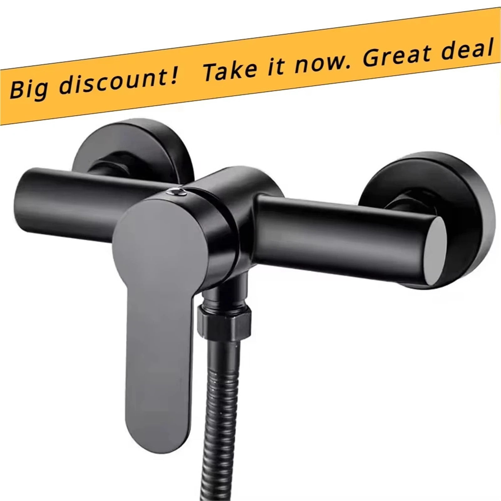 Stainless Steel Bathroom Shower Faucet Bathtub Faucet Wall Mounted Hot and Cold Water Mixer Valve Nozzle Tap For Bathroom -Modern  Design
