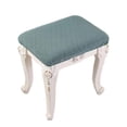thumbnail image 1 of tssuouriy Stretch Vanity Stool Cover For Living Room And Bedroom Decor Easy To Care For Machine Washable Bar Green, 1 of 6