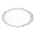 thumbnail image 6 of Sintosin Antique Wall Mirror 24" x 14", Distressed White Vintage Wood Ornate Glam Oval Mirrors for Living Room, Bathroom, Entryway & Bedroom Decor, 6 of 11