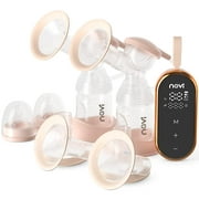NCVI Portable Double Electric Breast Pumps,3 Modes & 12 Levels with 2 Size Flanges