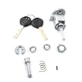 thumbnail image 3 of Lock Cylinder 2 Keys - Fits for 2001-2006 BMW E46 3 Series Left Driver Door Lock Cylinder with 2 Keys or Repair Kit 51217019975, 3 of 3