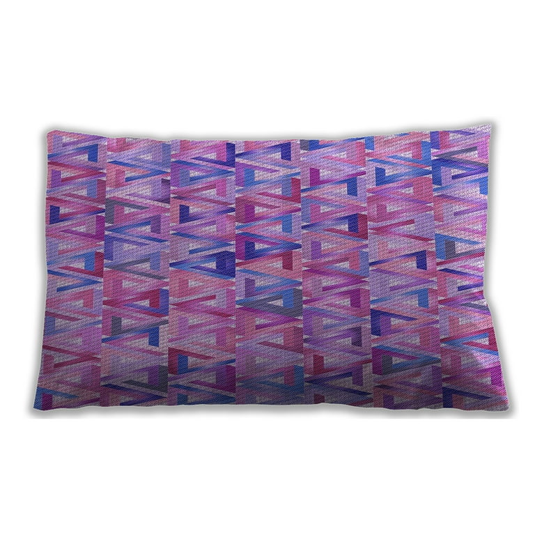 Lilac lumbar pillow sale