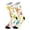 Light Yellow, variant on FYEGRE Unisex Easter Holiday Crew Socks, Cute Bunny & Egg Print Mid-Calf Socks, Soft Breathable Stretchy Socks for Easter Party, Spring Outings & Daily Wear Light Green One Size