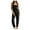 Black, variant on Women's Casual Stretch Adjustable Denim Bib Overalls Jeans Pants Jumpsuits White