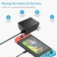 thumbnail image 7 of NATNO Charger for Nintendo Switch - 6Ft Switch Charger Supports All TV Switch Docks Fast Charging Power Supply AC Adapter Charger for Nintendo Switch,Nintendo Switch Lite and Pro Controller, 7 of 7